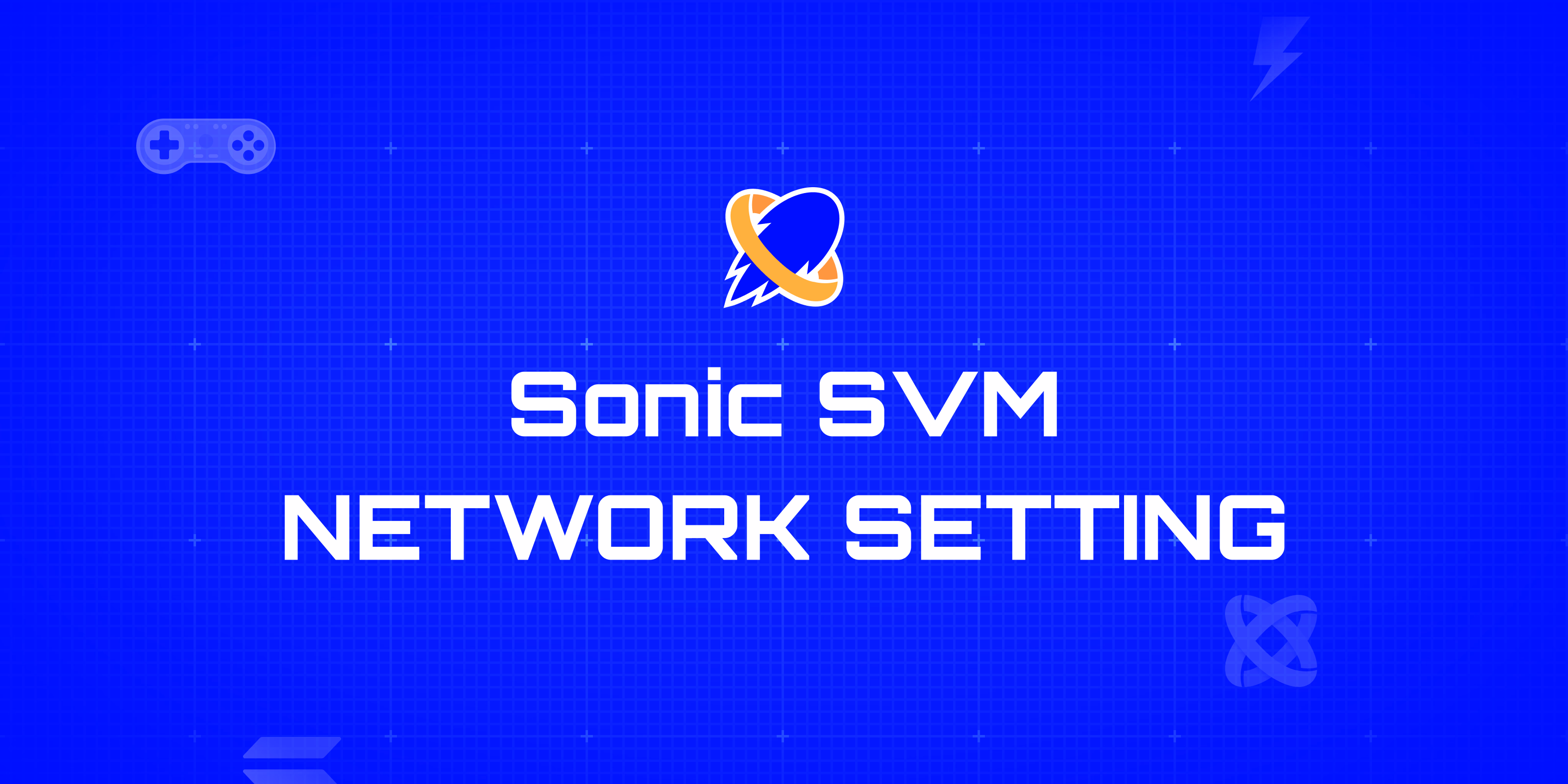 Sonic SVM Mainnet Network Setting - Backpack