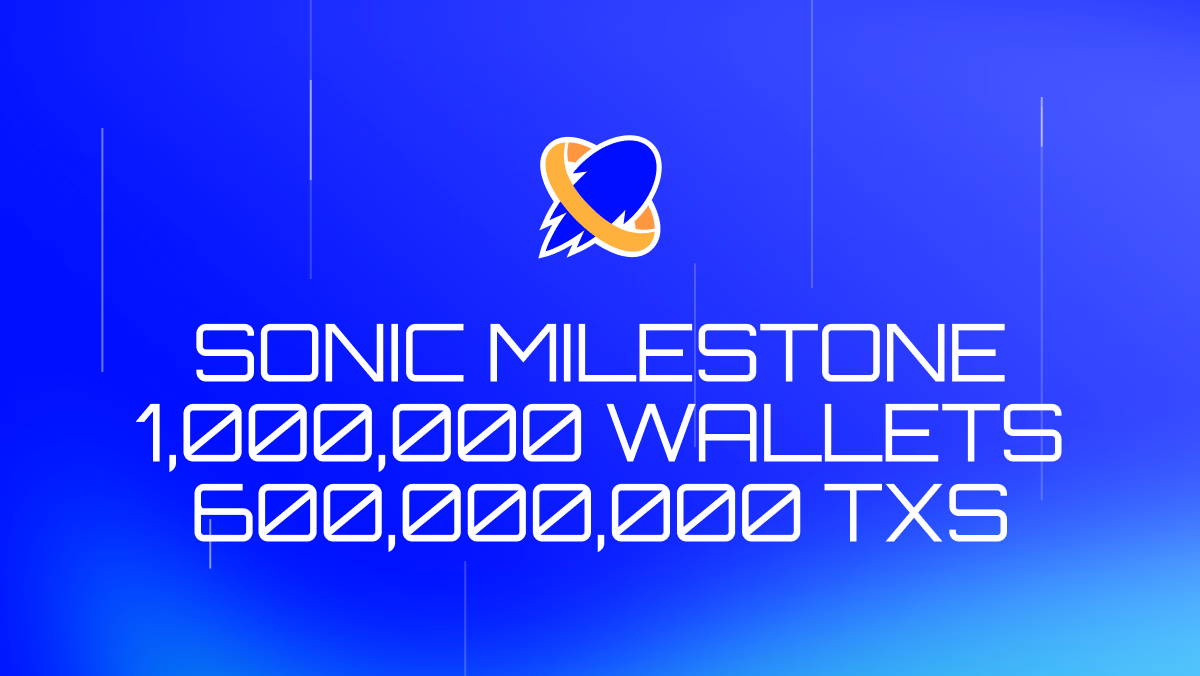 Sonic SVM Sees Traction of 1 Million Active Wallets and 600M Transactions on Testnet